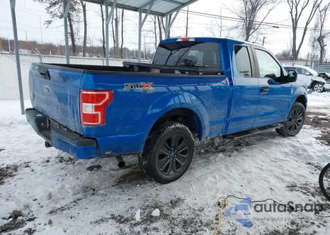 2020 Ford F-150 Xl from USA, damaged, VIN 1FTFX1E58LFB12580